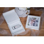 Elegantdisk mariage boîte usb avec cadre photo et usb flash drive blanc Elegantdisk mariage boîte usb avec cadre photo et usb flash drive blanc