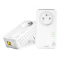 STRONG - Powerline 600 Kit - Duo Prises CPL - Kit CPL - 600 Mbps - Compatible Toute Box/Routeur - Port Ethernet + Prise Filtrée STRONG - Powerline 600 Kit - Duo Prises CPL - Kit CPL - 600 Mbps - Compatible Toute Box/Routeur - Port Ethernet + Prise Filtrée