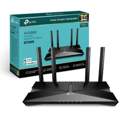 TP-Link Archer AX58 Routeur WiFi 6, Routeur WiFi AX 3000 Mbps bi-Bande, 5 Ports Gigabit, 4 antennes à Haute Performance, WPA3, C