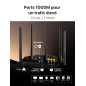 Tenda RX12 Pro Routeur WiFi 6 AX3000 Dual Band Gigabit, 2404Mbps/5GHz + 574 Mbps/2.4GHz, 4 Ports Gigabit, Largeur de Bande 160MH Tenda RX12 Pro Routeur WiFi 6 AX3000 Dual Band Gigabit, 2404Mbps/5GHz + 574 Mbps/2.4GHz, 4 Ports Gigabit, Largeur de Bande 160MH