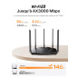 Tenda RX12 Pro Routeur WiFi 6 AX3000 Dual Band Gigabit, 2404Mbps/5GHz + 574 Mbps/2.4GHz, 4 Ports Gigabit, Largeur de Bande 160MH Tenda RX12 Pro Routeur WiFi 6 AX3000 Dual Band Gigabit, 2404Mbps/5GHz + 574 Mbps/2.4GHz, 4 Ports Gigabit, Largeur de Bande 160MH