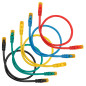 SEBSON 5x Câble Ethernet Cat 6 court 0,5m, LAN Gigabit souple, haut debit 1000Mbit/s, Cable réseau U-UTP prise RJ45 - multiple c SEBSON 5x Câble Ethernet Cat 6 court 0,5m, LAN Gigabit souple, haut debit 1000Mbit/s, Cable réseau U-UTP prise RJ45 - multiple c