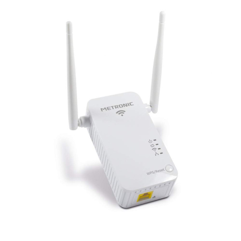 Metronic 495432 Répéteur Wi-Fi 300 Mbps Blanc