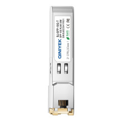 QINIYEK Émetteur-récepteur SFP+ 10GBase-T,émetteur-récepteur cuivre 10G SFP+ RJ45,Compatible pour Cisco SFP-10G-TS,Ubiquiti UniF