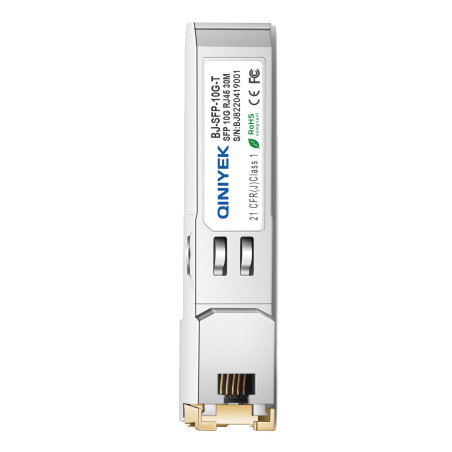 QINIYEK Émetteur-récepteur SFP+ 10GBase-T,émetteur-récepteur cuivre 10G SFP+ RJ45,Compatible pour Cisco SFP-10G-TS,Ubiquiti UniF