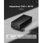 Cudy POE400 Adaptateur injecteur PoE++ Ultra Gigabit 90 W, Compatible avec IEEE 802.3bt/at/AF, Rj45 1000 Mbps, Plug & Play, méta