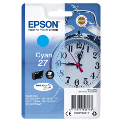 Epson C13T27024022 Cartouche d'encre compatible avec Imprimante Epson Workforce Cyan