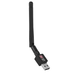 Clé USB, 300 Mbits/s 2.4Ghz Adaptateur WiFi Carte Réseau sans Fil USB2.0 pour 2000/XP/Vista/7/8/10/MAC/Linux.