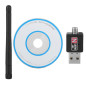 Clé USB, 300 Mbits/s 2.4Ghz Adaptateur WiFi Carte Réseau sans Fil USB2.0 pour 2000/XP/Vista/7/8/10/MAC/Linux. Clé USB, 300 Mbits/s 2.4Ghz Adaptateur WiFi Carte Réseau sans Fil USB2.0 pour 2000/XP/Vista/7/8/10/MAC/Linux.