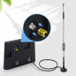 Bingfu Antenne 4G LTE Intérieur Amplificateur GSM Mimo SMA Mâle 7 dBi Base Magnétique pour Orange,SFR,Bouygues Telecom,Free Mobi Bingfu Antenne 4G LTE Intérieur Amplificateur GSM Mimo SMA Mâle 7 dBi Base Magnétique pour Orange,SFR,Bouygues Telecom,Free Mobi