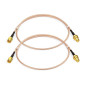 Bingfu Câble RP-SMA Rallonge Antenne WiFi 60cm Adaptateur de RP-SMA Mâle à Femelle RG316 pour Extension Telesurveillance Routeur Bingfu Câble RP-SMA Rallonge Antenne WiFi 60cm Adaptateur de RP-SMA Mâle à Femelle RG316 pour Extension Telesurveillance Routeur