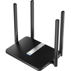 Cudy Routeur AC1200 Mbps Double Bande 4G LTE, 867Mbps (5GHz) + 300Mbps (2,4GHz), 150Mbps LTE cat4 Speed, 4 Ports RJ45 10 / 100Mb