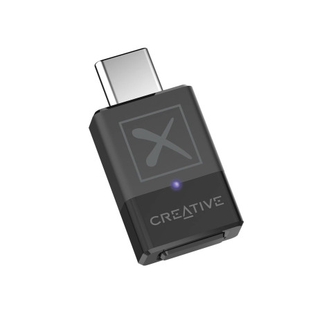Creative BT-W5 Transmetteur Audio Intelligent Bluetooth 5.3 avec aptX Adaptive, Audio Haute résolution 24 bits/96 kHz, Fonction