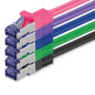 1aTTack.de 5x 1,0 M Câble réseau CAT7-10 Gigabit - Câble patch RJ45 Câble Ethernet (SFTP PIMF LSZH CU) - pour DSL LAN Switch Mod 1aTTack.de 5x 1,0 M Câble réseau CAT7-10 Gigabit - Câble patch RJ45 Câble Ethernet (SFTP PIMF LSZH CU) - pour DSL LAN Switch Mod