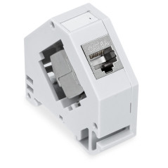 kwmobile 16x Module Keystone RJ45 Cat 6a - Modules de Brassage pour Branchement Câble RJ45 - Connecteur Blindé avec Support pour