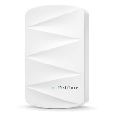 Meshforce Prise Murale M3 Dot - Extension Wi-FI - Fonctionne Uniquement avec Le routeur sans Fil Mesh Force - Jusqu'à 100 m² de