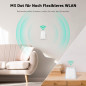 Meshforce Prise Murale M3 Dot - Extension Wi-FI - Fonctionne Uniquement avec Le routeur sans Fil Mesh Force - Jusqu'à 100 m² de Meshforce Prise Murale M3 Dot - Extension Wi-FI - Fonctionne Uniquement avec Le routeur sans Fil Mesh Force - Jusqu'à 100 m² de