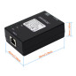 ANVISION Adaptateur Active Gigabit PoE Splitter avec Conseils Multi-Taille, 10/100 / 1000Mbps Compatible IEEE 802.3af, DC 5V 9V ANVISION Adaptateur Active Gigabit PoE Splitter avec Conseils Multi-Taille, 10/100 / 1000Mbps Compatible IEEE 802.3af, DC 5V 9V