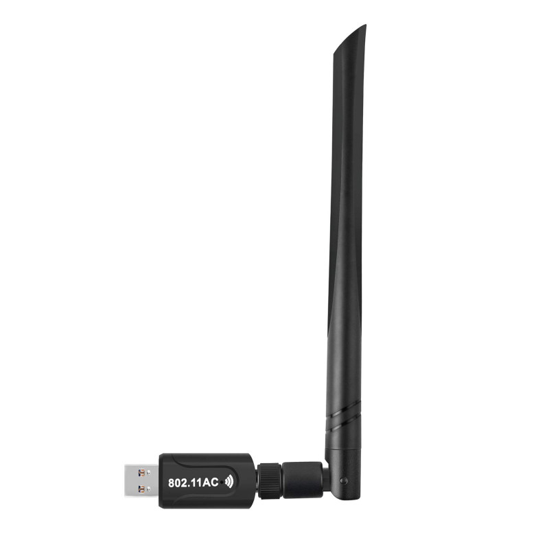 Realtek RTL8812BU USB WiFi Adaptateur 1300Mbps 5dBi AC1300 Dual Band 5.8GHz 2.4GHz WiFi Dongle 802.11 a b g n AC pour Les Ordina Realtek RTL8812BU USB WiFi Adaptateur 1300Mbps 5dBi AC1300 Dual Band 5.8GHz 2.4GHz WiFi Dongle 802.11 a b g n AC pour Les Ordina