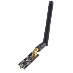 HALJIA Nrf24l01 + PA + L.n.a. Module sans Fil 2,4 G RF Transceiver avec antenne 1100 m Compatible avec Arduino