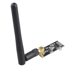 HALJIA Nrf24l01 + PA + L.n.a. Module sans Fil 2,4 G RF Transceiver avec antenne 1100 m Compatible avec Arduino