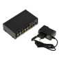 KALEA-INFORMATIQUE Répartiteur audio stéréo et vidéo composite type splitter, duplique à l'identique une source en entrée vers q KALEA-INFORMATIQUE Répartiteur audio stéréo et vidéo composite type splitter, duplique à l'identique une source en entrée vers q