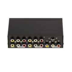 KALEA-INFORMATIQUE Répartiteur audio stéréo et vidéo composite type splitter, duplique à l'identique une source en entrée vers q
