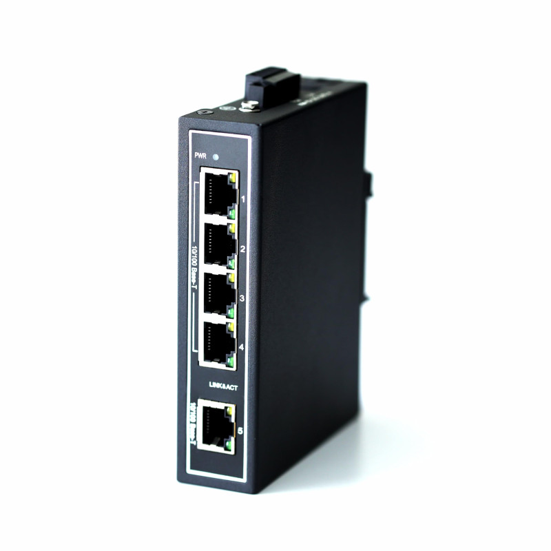 WIWAV WDH-5ET-DC 10/100Mbps Commutateurs Ethernet industriels 5 Ports Non gérés avec Rail DIN/Montage Mural (Authentification UL WIWAV WDH-5ET-DC 10/100Mbps Commutateurs Ethernet industriels 5 Ports Non gérés avec Rail DIN/Montage Mural (Authentification UL