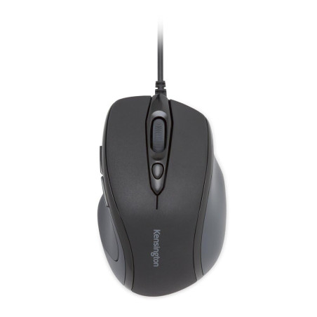 Kensington ProFit Souris Optique Taille Moyenne et Filaire avec 5 Commandes, Design Ergonomique pour Droitier, Connexion Plug &