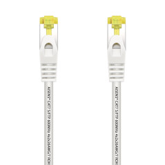 AISENS Câble réseau RJ45 LSZH Cat.7 600 MHz S/FTP PIMF AWG26, blanc, 2 m