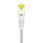 AISENS Câble réseau RJ45 LSZH Cat.7 600 MHz S/FTP PIMF AWG26, blanc, 2 m AISENS Câble réseau RJ45 LSZH Cat.7 600 MHz S/FTP PIMF AWG26, blanc, 2 m