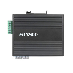 Commutateur Réseau PoE Industriel Gigabit 6 Ports avec Montage sur Rail DIN IEEE802.3at-30W/Port 2 Ports SFP et 4 Ports RJ45 (sa