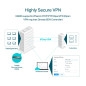 TP-Link Routeur VPN Filaire Multi-WAN (TL-R605) jusqu'à 4 Ports WAN SPI Firewall SMB, routeur Omada SDN intégré, équilibre de Ch TP-Link Routeur VPN Filaire Multi-WAN (TL-R605) jusqu'à 4 Ports WAN SPI Firewall SMB, routeur Omada SDN intégré, équilibre de Ch