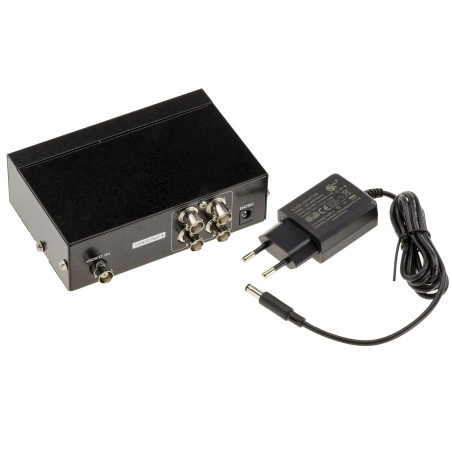 KALEA-INFORMATIQUE Répartiteur vidéo BNC Type Splitter Qui duplique à l'identique 1 Source en entrée vers 4 Sorties simultanées