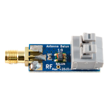 Nooelec Balun One Nine - Petit Balun d'Antenne HF 1:9 à Faible Coût avec Protection d'Entrée d'Antenne pour Ham It Up, SDR et de