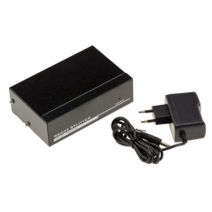 KALEA-INFORMATIQUE Répartiteur série COM RS232 DB9 Type Splitter Qui duplique à l'identique 1 Source en entrée vers 4 Sorties RS
