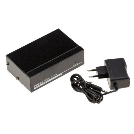KALEA-INFORMATIQUE Répartiteur série COM RS232 DB9 Type Splitter Qui duplique à l'identique 1 Source en entrée vers 4 Sorties RS