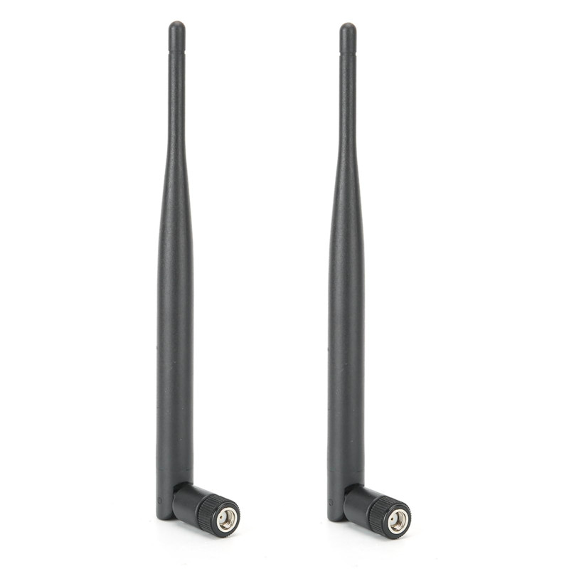 2 x Antenne WiFi 6DBI 2.4G 5G Double Bande, Câble d'Antenne Femelle SMA pour Réseau sans Fil, Extenseur de Portée sans Fil, Ante 2 x Antenne WiFi 6DBI 2.4G 5G Double Bande, Câble d'Antenne Femelle SMA pour Réseau sans Fil, Extenseur de Portée sans Fil, Ante
