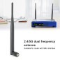 2 x Antenne WiFi 6DBI 2.4G 5G Double Bande, Câble d'Antenne Femelle SMA pour Réseau sans Fil, Extenseur de Portée sans Fil, Ante 2 x Antenne WiFi 6DBI 2.4G 5G Double Bande, Câble d'Antenne Femelle SMA pour Réseau sans Fil, Extenseur de Portée sans Fil, Ante