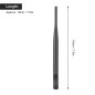 2 x Antenne WiFi 6DBI 2.4G 5G Double Bande, Câble d'Antenne Femelle SMA pour Réseau sans Fil, Extenseur de Portée sans Fil, Ante 2 x Antenne WiFi 6DBI 2.4G 5G Double Bande, Câble d'Antenne Femelle SMA pour Réseau sans Fil, Extenseur de Portée sans Fil, Ante