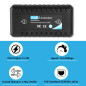 Rallonge PoE 10/100 Mbps 1 port avec entrée et sortie standard IEEE 802.3af pour caméra IP Extension de 100 mètres pour portée P Rallonge PoE 10/100 Mbps 1 port avec entrée et sortie standard IEEE 802.3af pour caméra IP Extension de 100 mètres pour portée P