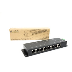 Alfa Network Alfa Injecteur POE passif 8 ports Gigabit APOE08G