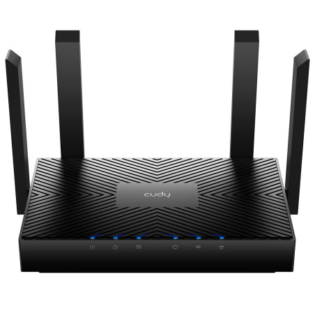 Cudy WR3000 AX3000 Routeur Wi-FI Double Bande, routeur Wi-FI 6 Maille, routeur Internet 802.11ax, 160 MHz, MU-MIMO, Formation de