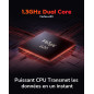 Cudy WR3000 AX3000 Routeur Wi-FI Double Bande, routeur Wi-FI 6 Maille, routeur Internet 802.11ax, 160 MHz, MU-MIMO, Formation de Cudy WR3000 AX3000 Routeur Wi-FI Double Bande, routeur Wi-FI 6 Maille, routeur Internet 802.11ax, 160 MHz, MU-MIMO, Formation de