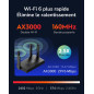 Cudy WR3000 AX3000 Routeur Wi-FI Double Bande, routeur Wi-FI 6 Maille, routeur Internet 802.11ax, 160 MHz, MU-MIMO, Formation de Cudy WR3000 AX3000 Routeur Wi-FI Double Bande, routeur Wi-FI 6 Maille, routeur Internet 802.11ax, 160 MHz, MU-MIMO, Formation de