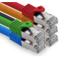 freiwerk 0,5 m - 5 couleurs 02 câble réseau CAT.7 câble de raccordement Ethernet Lan S-FTP LSZH PIMF 10GB s prise RJ45 Cat6a freiwerk 0,5 m - 5 couleurs 02 câble réseau CAT.7 câble de raccordement Ethernet Lan S-FTP LSZH PIMF 10GB s prise RJ45 Cat6a