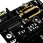 Silverstone ECM20 carte et adaptateur d'interfaces Interne PCIe, SATA
