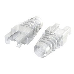 LINKUP - RJ45 Boots for Cat6 Cat5e Ethernet Snagless Connector | Designed for Snagless plug | 100 pcs