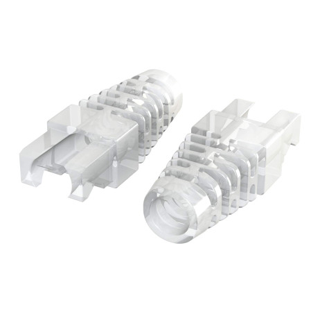 LINKUP - RJ45 Boots for Cat6 Cat5e Ethernet Snagless Connector | Designed for Snagless plug | 100 pcs