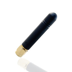 UniteCom Antenne Lora Helium HNT 868MHz 2.5dBi Fixe Droite Connecteur Mâle RP-SMA Omni Directionnel Noir IoT LoRaWAN Antenne LPW